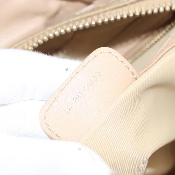 DIOR Canage Hand Bag Nylon Beige Gold - Picture 14 of 14